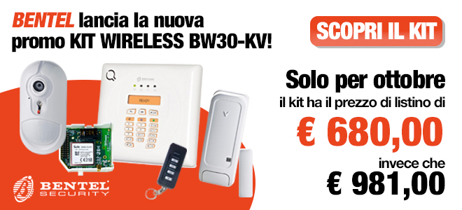 Promo Bentel Kit wireless BW30-KV